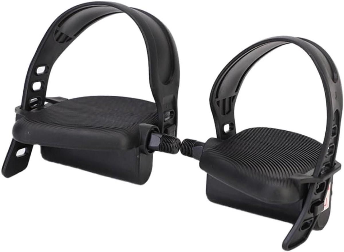 Hometrainer Pedalen - Spin Bike Pedalen - Indoor Fitness - Antislip Ontwerp - 9/16 inch Spindel - Zwart