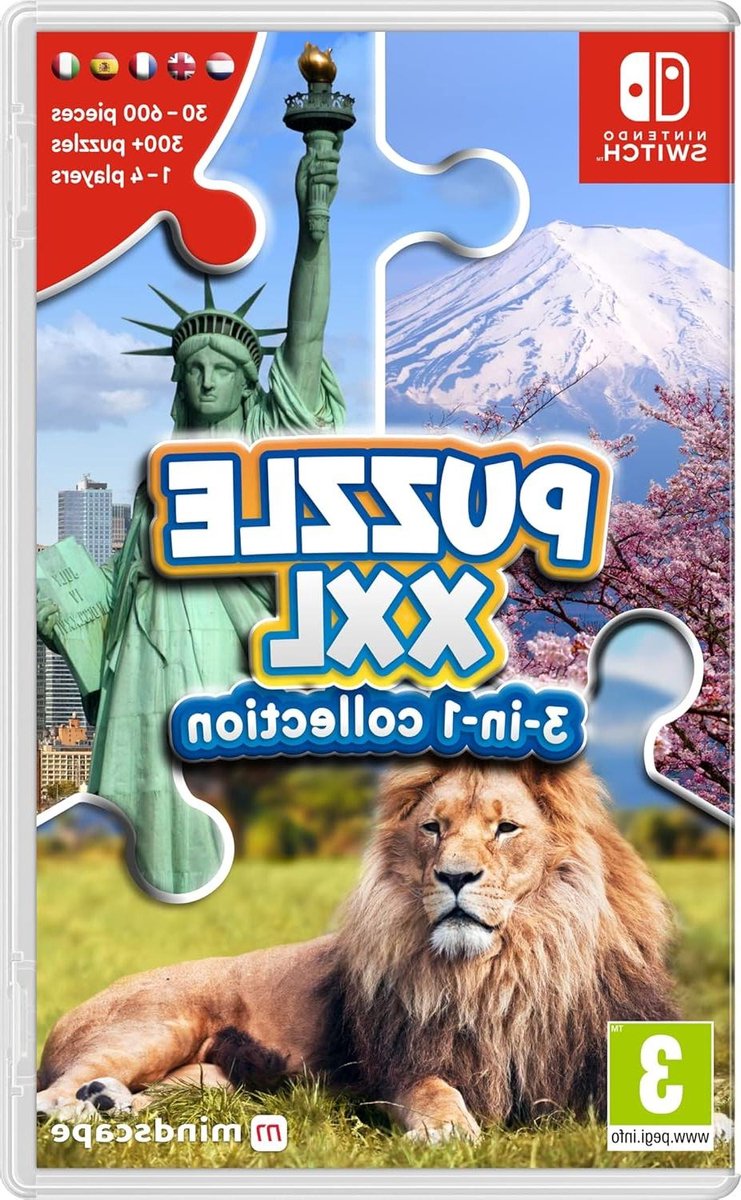 Extra grote 3-in-1 legpuzzel met 600 stukjes voor volwassenen en familie