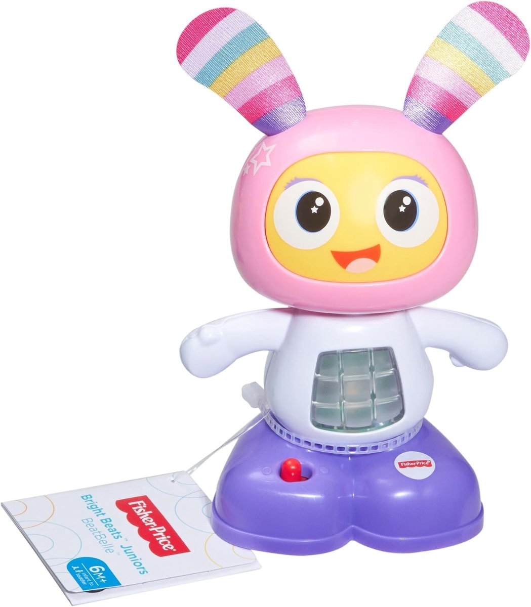 Dansplezier Junior BeatBelle - Interactief Speelgoed - Baby Ontwikkeling - Mini Editie - Vanaf 6 maanden - Multicolor