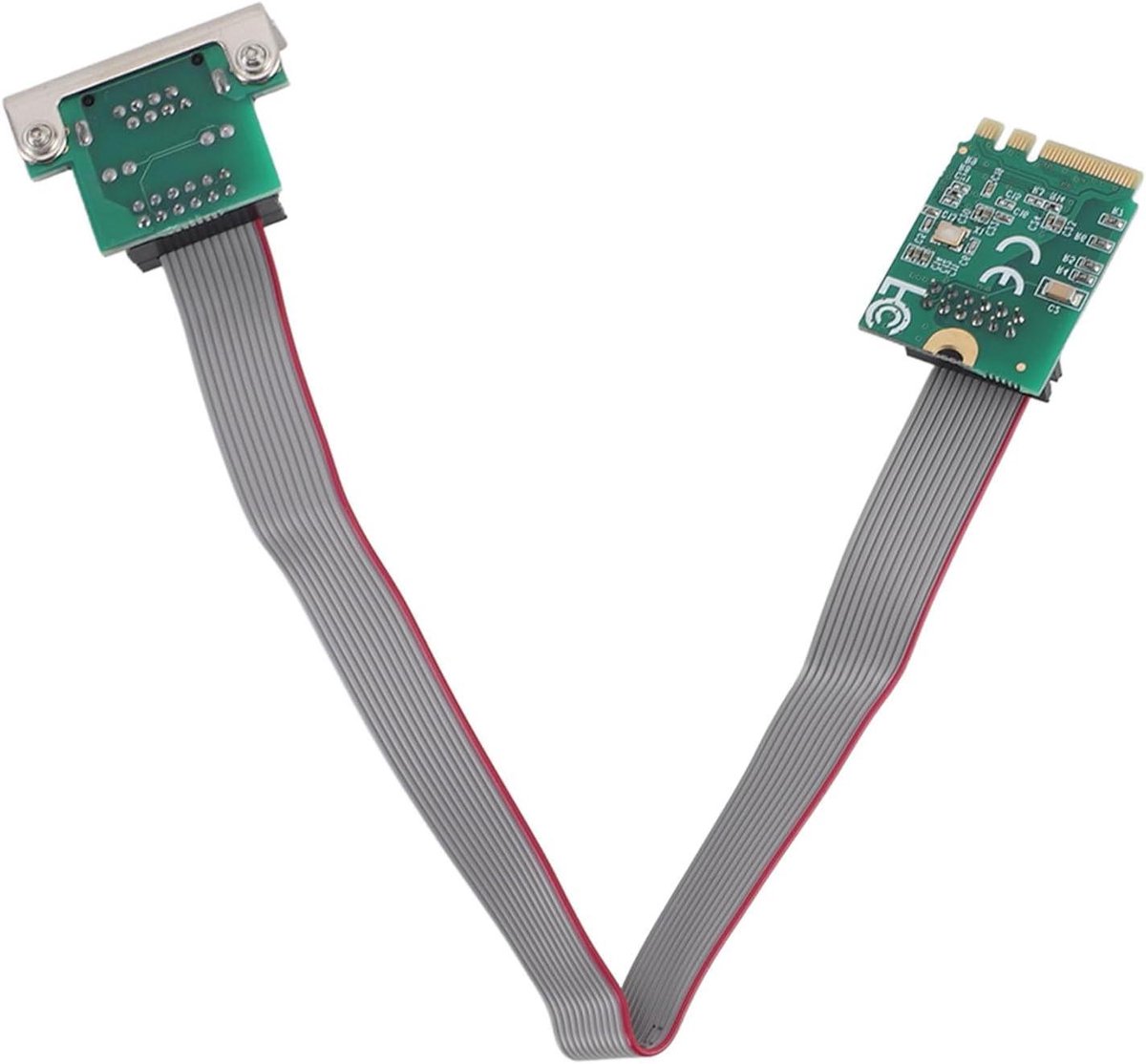 Netwerkkaart - Ethernet Adapter Gigabit Kaart - Hoge Snelheid Internet - 2.5G Overdrachtssnelheid - M.2 A E - Groen