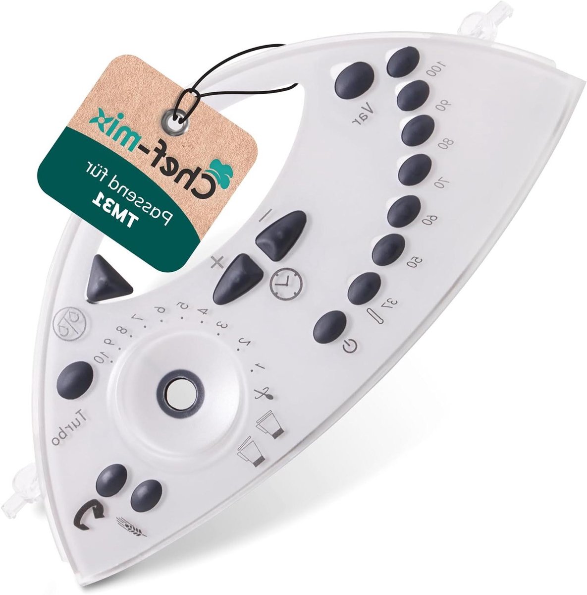 Bedieningspaneel Keukenmachine - Frontdeksel Toetsenbordmasker - Keukenmachine Beschermen - Perfecte Pasvorm - 284 x 145 x 44 cm - Grijs