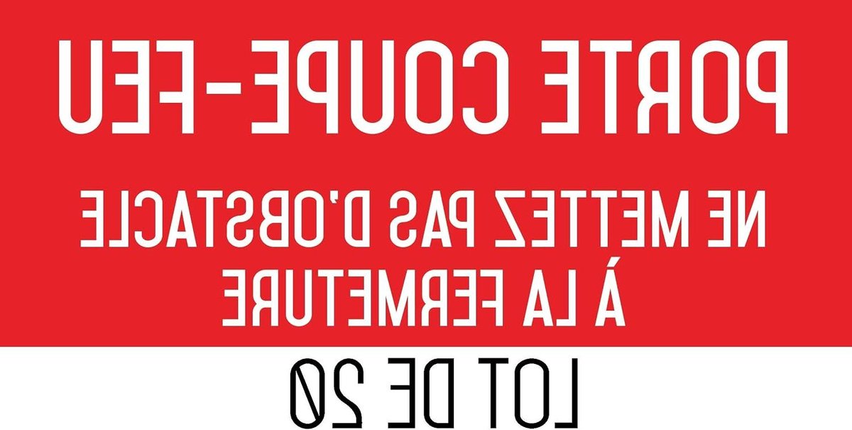 Brandwerende Deur Sticker - Vlamvertragend Deurbord - Veiligheid Signalering - Geen Sluitbelemmering - 200 x 100 mm - Rood