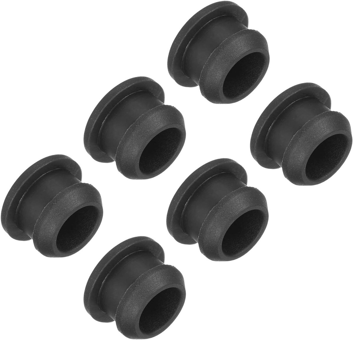 Siliconen Stoppen - Gatstoppen Rubber - Gaten Afdichten - Hoge Elasticiteit - 115 mm - Zwart