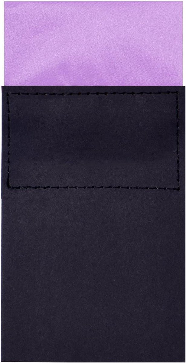 Herentas Pocket Square - Zakdoek Heren - Formele Gelegenheden - Voorgedefinieerd met Board - Verstelbaar - Blauw