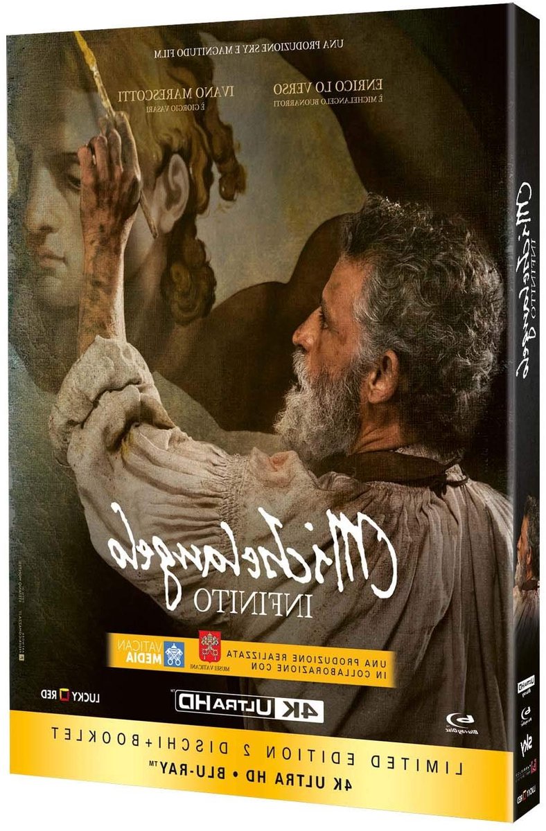 Michelangelo Infinito - Documentaire Film - Kunst Geschiedenis - 4K Blu-ray - 80 g - Niet gespecificeerd