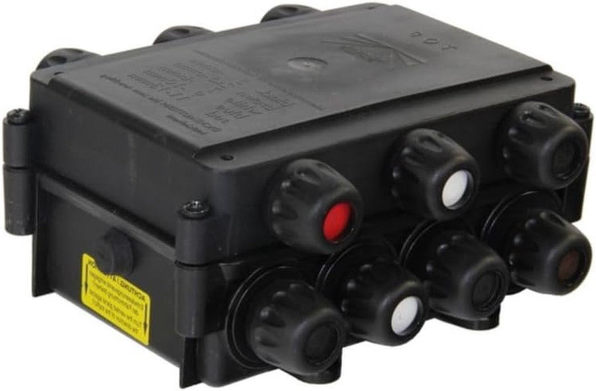 Doos voor kabelverbindingen - Kabeldoos Aansluitbox - Auto reparatie - IP 54 bescherming - 180 x 83 x 160 mm