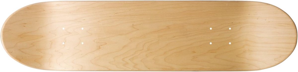 Skateboard Deck Trick Deck Skateboarden 7-laags Esdoorn 32×8 Inch Natuurlijk