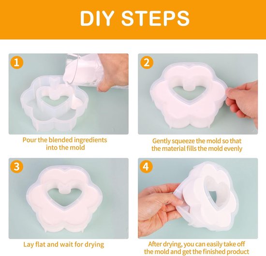 2 stuks vaas siliconen mal met 2 acryl reageerbuisjes, DIY vazen hars mallen, vaas gietmallen, bloemen vaas siliconen mallen voor DIY ambachtelijke decoratie — afbeelding 4