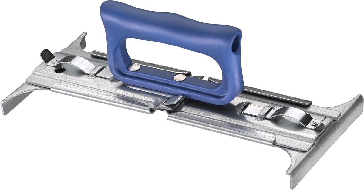 Platenlifter - Legmateriaal lifter - Terras aanleggen - Verstelbaar hefgereedschap - 30-50 cm - Blauw