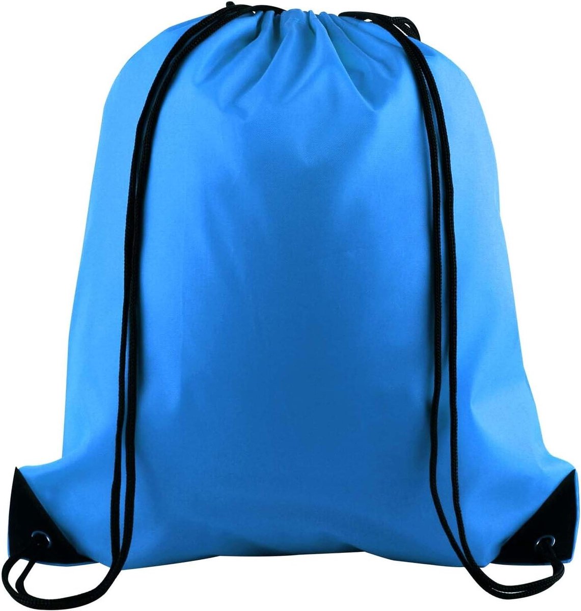 Trekkoord Rugzakken - Sporttas Cinch - Sport en Reizen - Set van 25 stuks - 34x42 cm - Groen