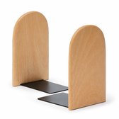 MATTI® - Boekensteun - Boekenhouder - Boekenstandaard - Boekensteunen - Set van 2 - Beukenhout