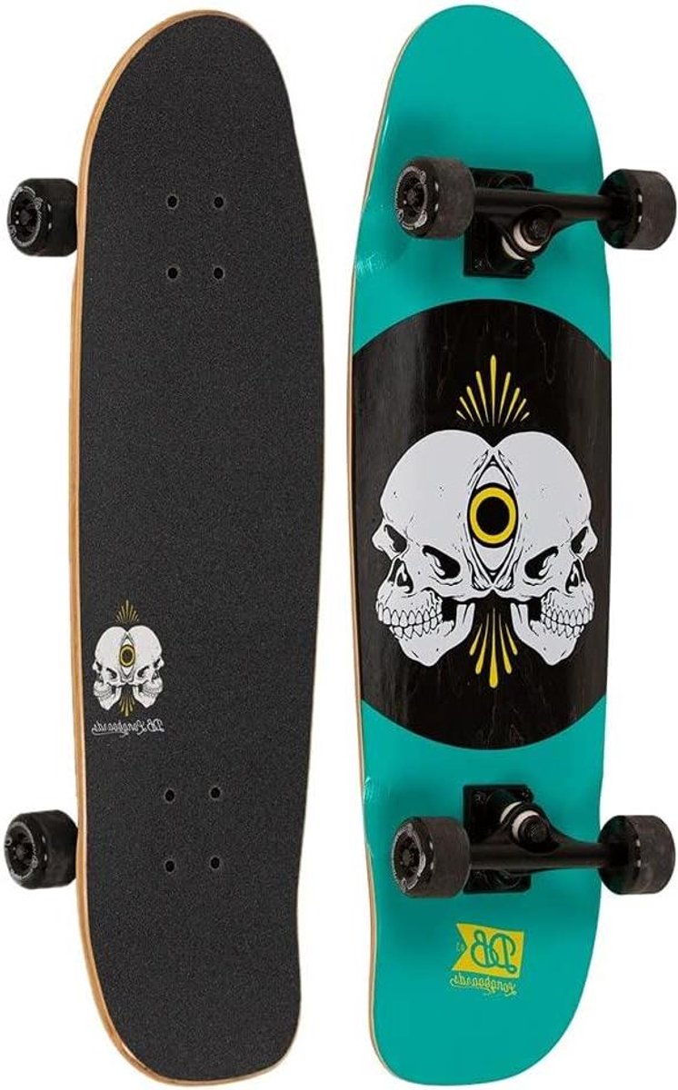 Longboard Complete Street Board Stadsvervoer Zachte Wielen 31 Inch