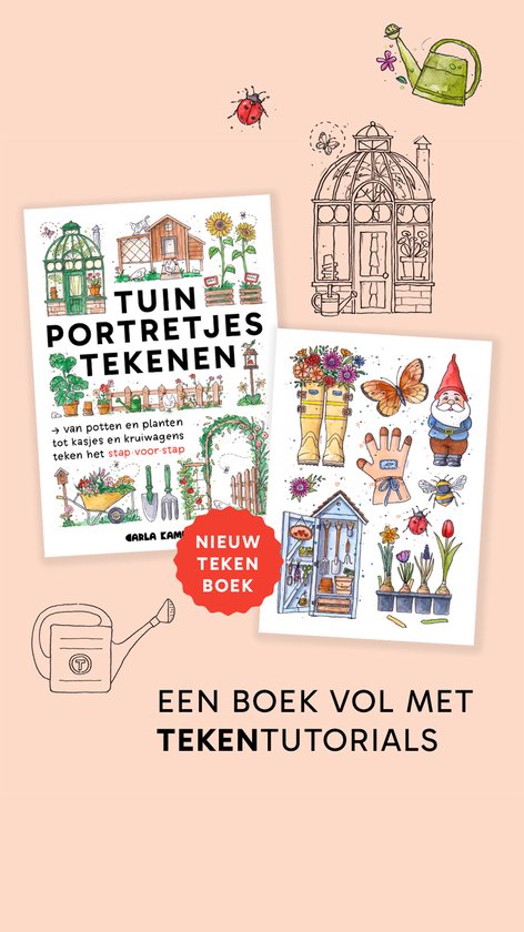 Tuinportretjes tekenen