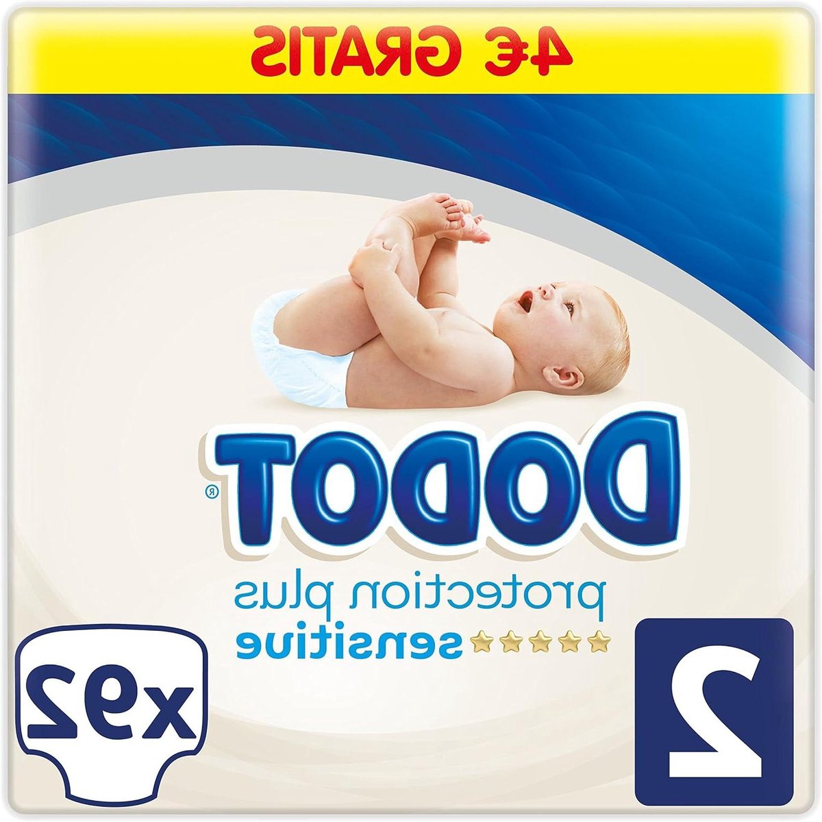 Sensitive Luiers - Babyluiers Wegwerp - Babyverzorging - Zijdezacht en Absorberend - 92 stuks - Wit