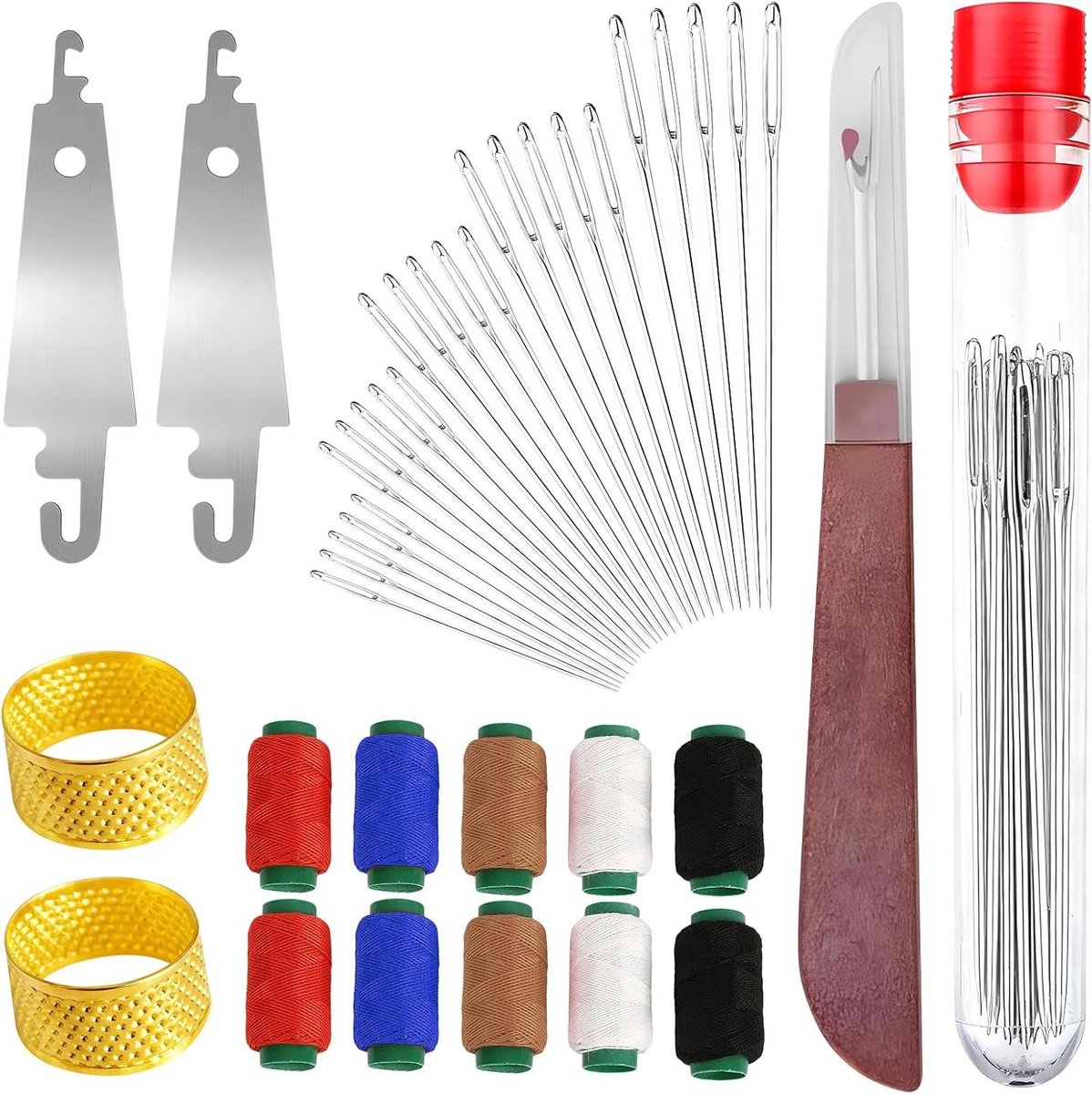 Naaigereedschap Set - Naaiset Accessoires - Kleine Reparaties - Draagbaar Multifunctioneel - 41 Delig - Multicolor