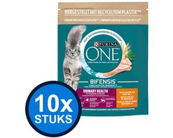 10x Purina One - Adult Urinary Care Kip - Kattenvoer Droogvoer - 800 g