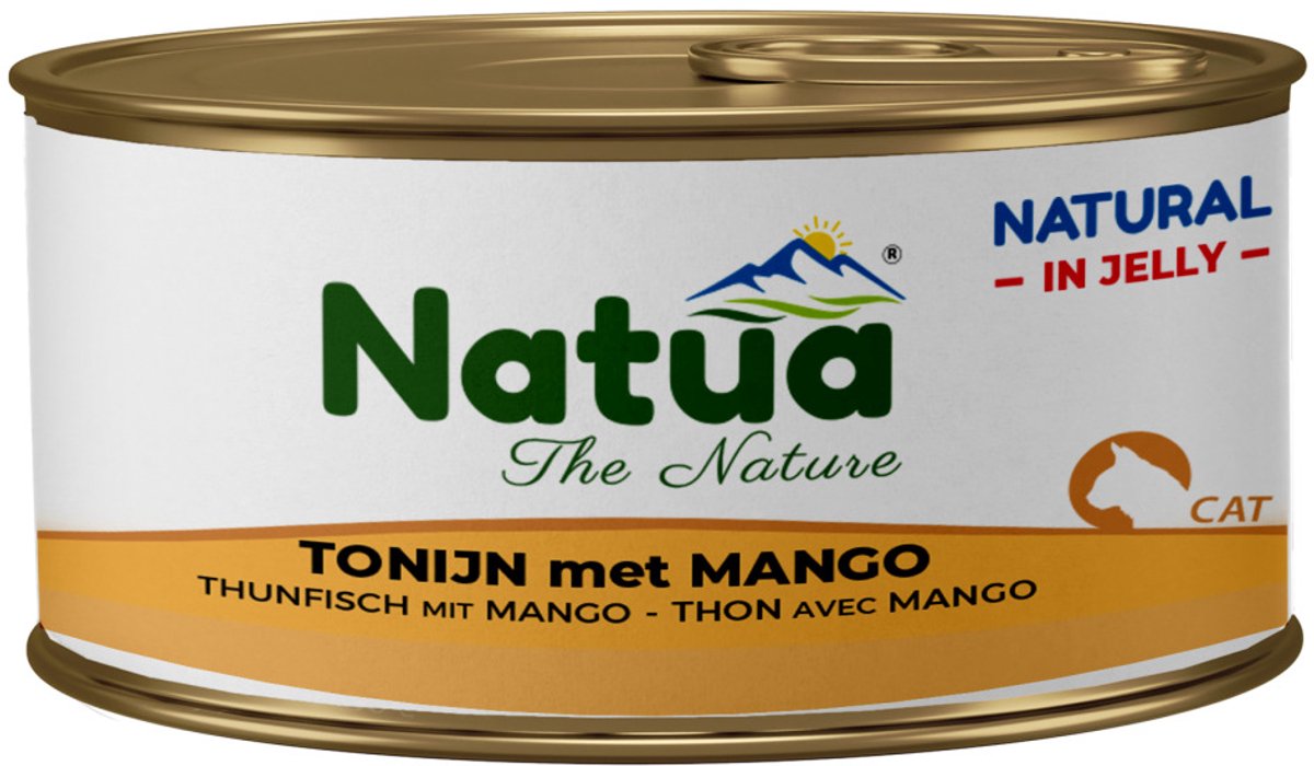 NATUA Natua Kat Jelly Tonijn Mango 85 g