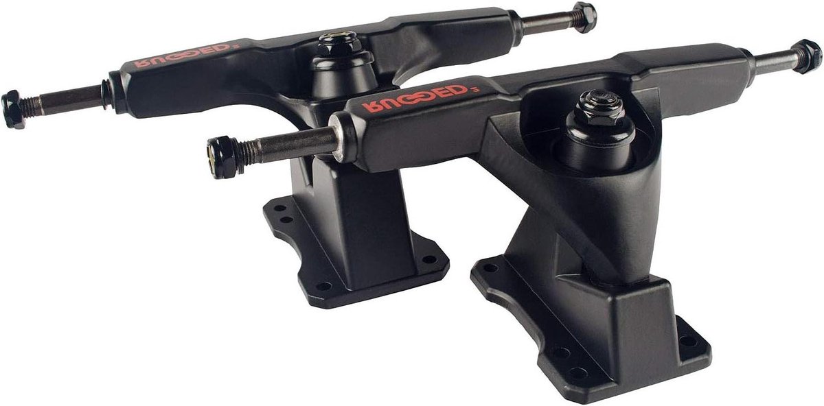 Surf Skate Trucks Skateboard Assen Straat Surfen Zeer Wendbare Vooras Set van 2