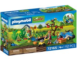 Playmobil Country Speelset Moestuin met Zitmaaier en Appelboom.