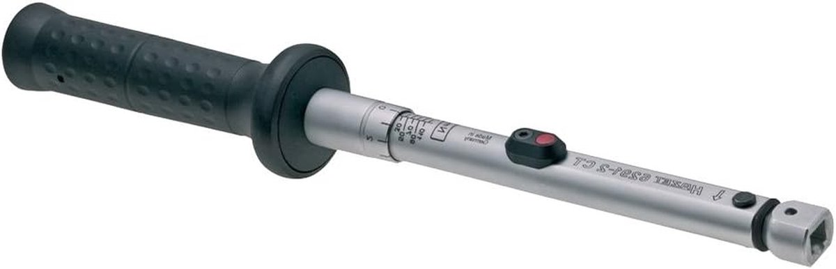 Momentsleutel - Torque wrench - Vastdraaien Bouten - Precisie Instelbaar - 120 Newtonmeter - Zwart/Zilver
