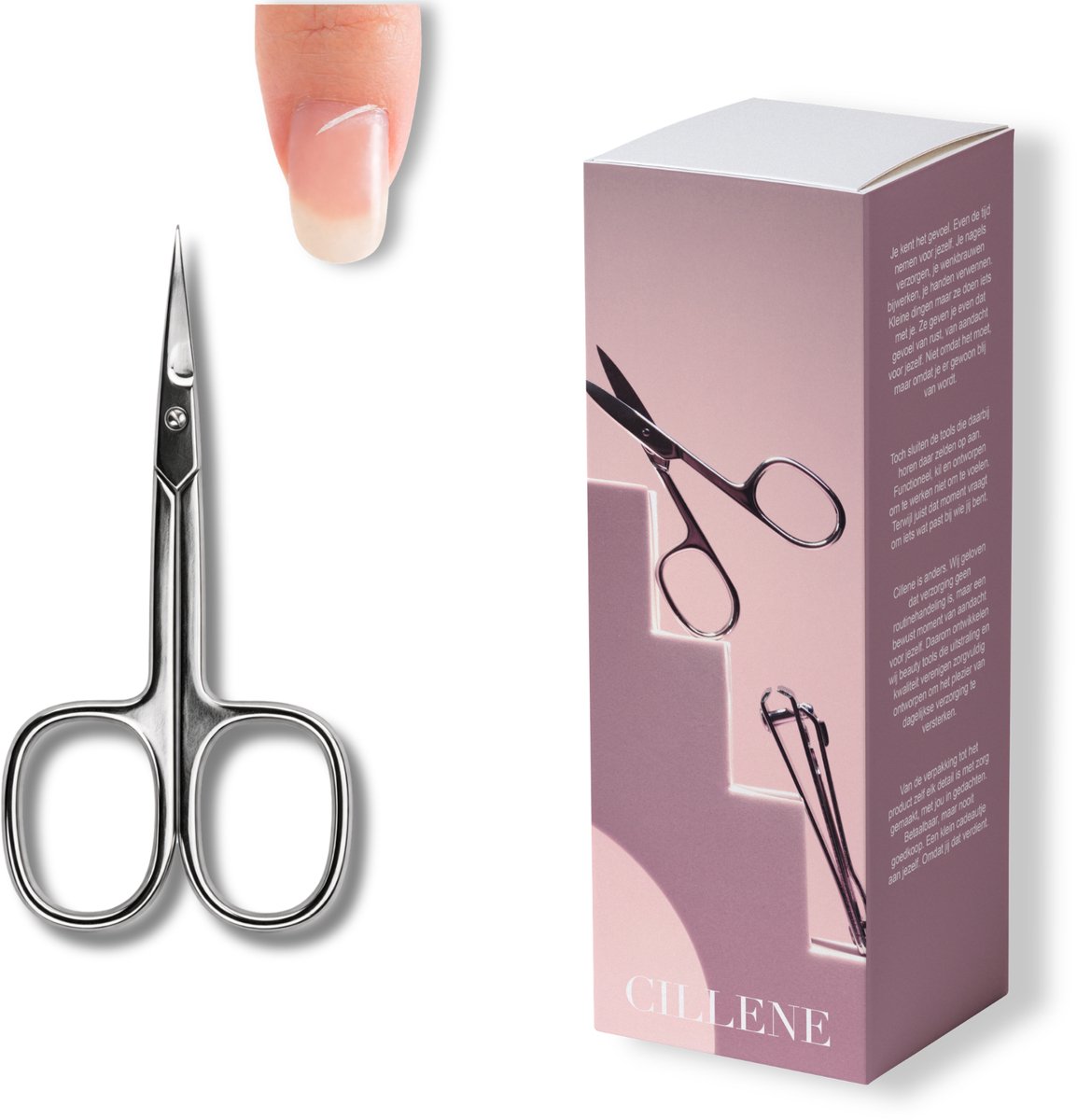 Nagelriem schaar - Huidschaar - Cuticle remover - RVS - Nagelriemverzorging