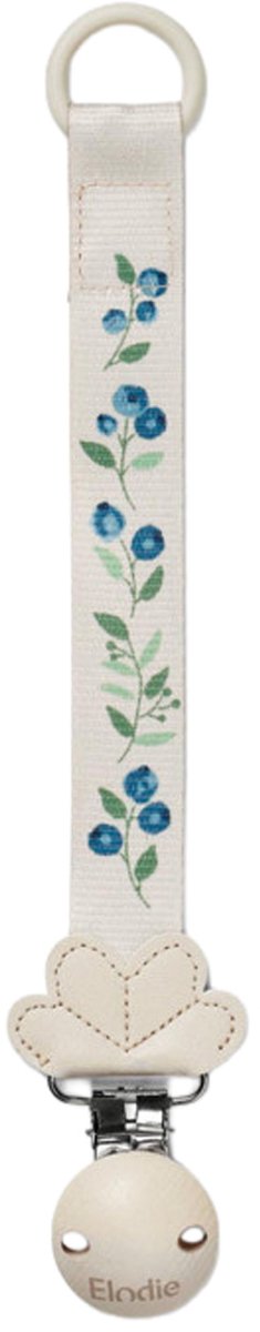 Elodie Fopspeenketting Hout - Speenkoord - Fopspeenketting - Fopspeenhouder- Speenclip - Blueberry Bliss