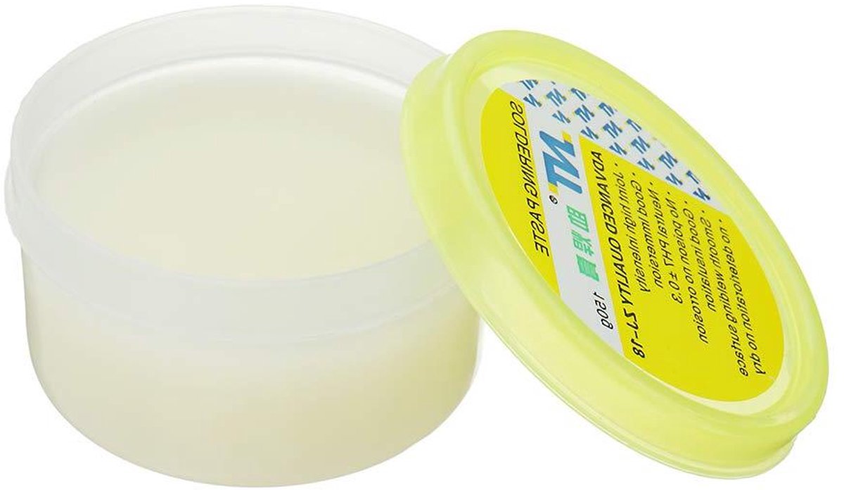 Soldeerpasta - Flux pasta - Elektronica reparatie - Niet-corrosief - 150 g - Geel