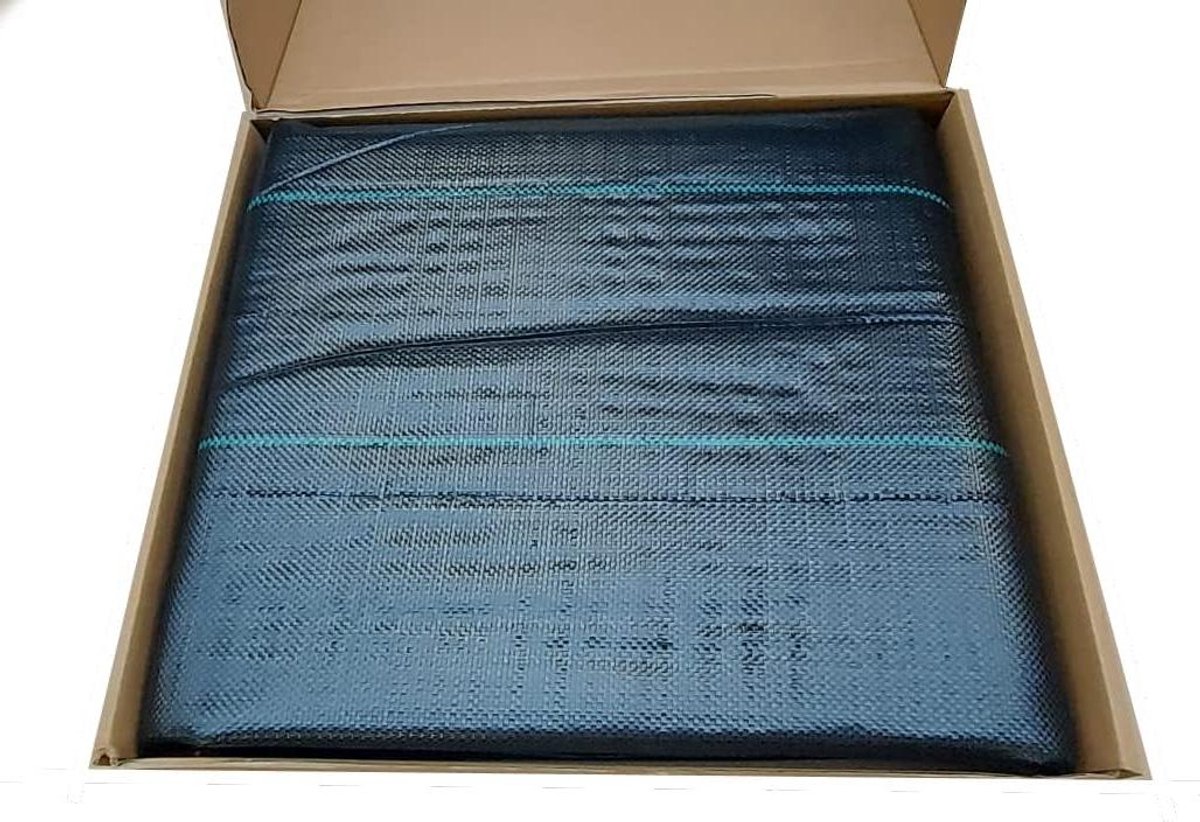 Ondergrondweefsel - Onkruiddoek Tuinvlies - Onkruid blokkeren - Waterdoorlatend UV-bescherming - 2 m breed - Zwart