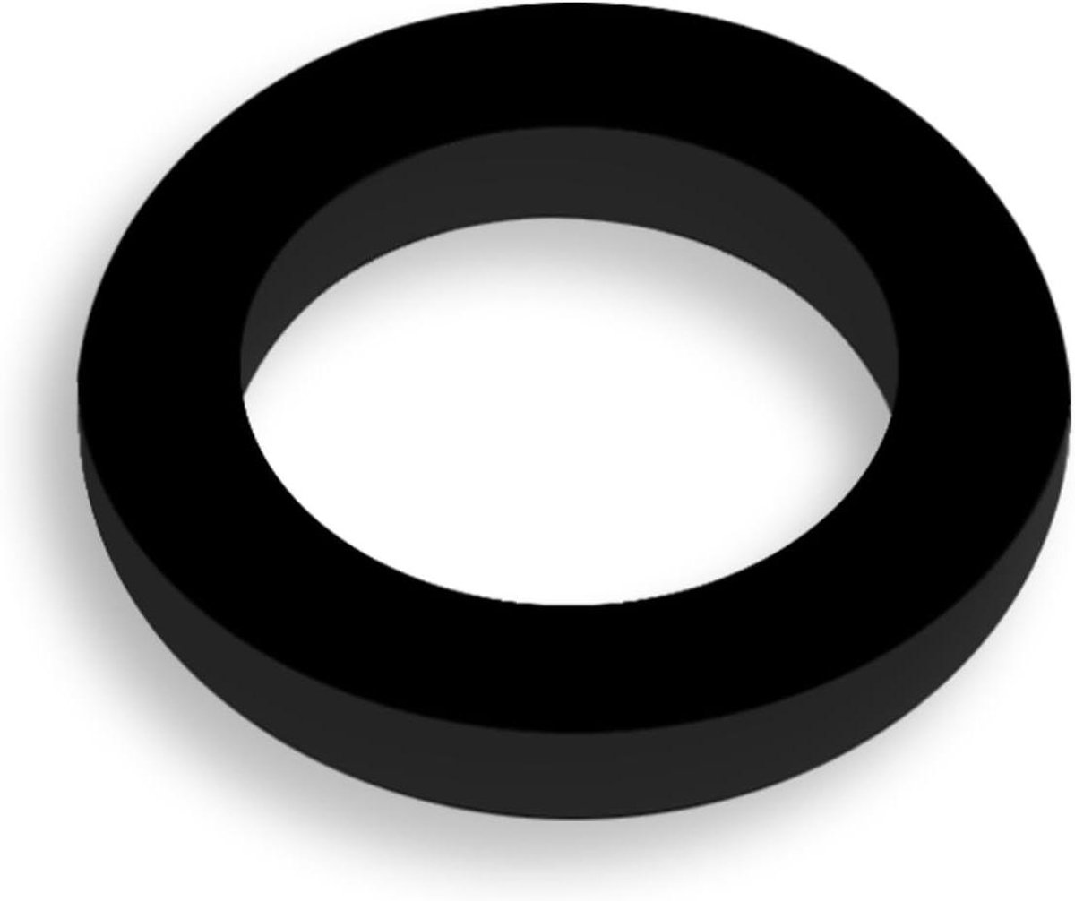 Rubberen Afdichtring - Ventielring Drukcompensator - Waterpomp Onderhoud - Origineel Onderdeel - 0.3 x 1.3 x 1.3 cm - Zwart