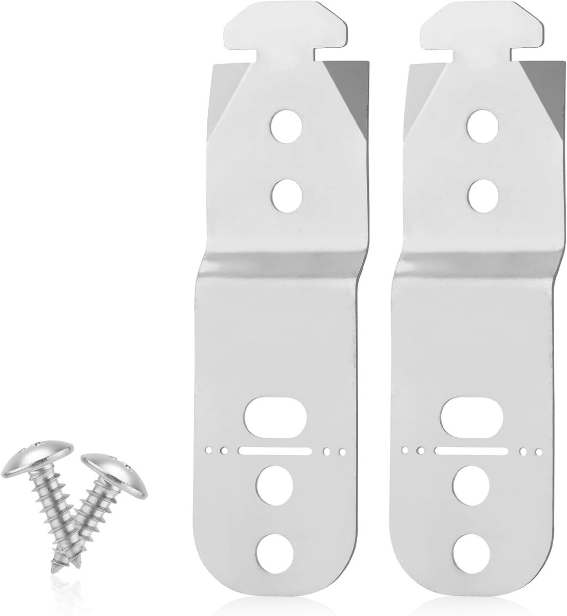 Stainless Steel Onderbouw Vaatwasser Bevestigingsbeugels - 2 Stuks, Geschikt voor Diverse Vaatwassers en Merken, Duurzaam en Betrouwbaar
