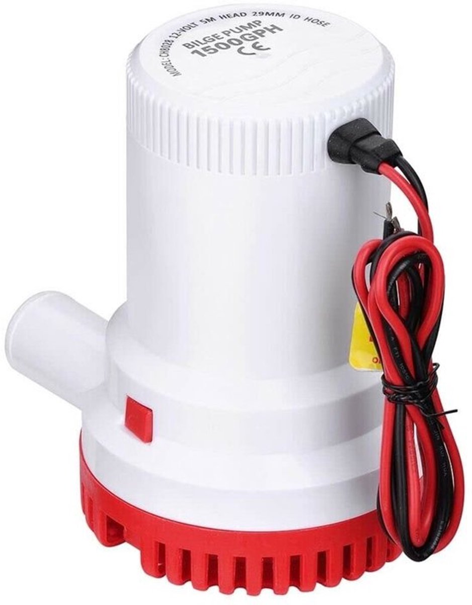 Allecto - 12V Dompelpomp - Marine Pomp - Geluidsarm en Roestbestendig