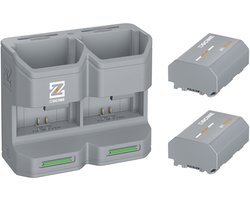 ZGCINE Charging Case for Two Batteries and 2x NP-FZ100 Batteries (PC2-FZ100-K2)
