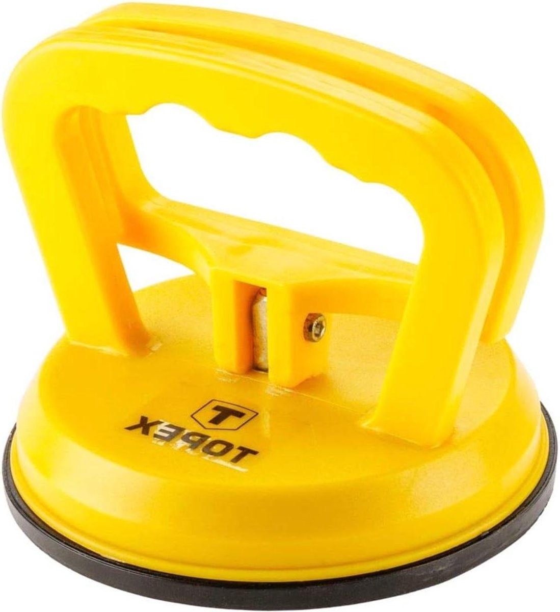 Zuignap met stopcontact - Hefhulp Glaslifter - Zware objecten tillen - Rubber met hoge grip - 120 mm diameter - Zwart