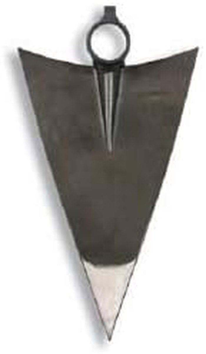 Hak - Schoffel - Onkruid Verwijderen - Stevig Metaal - 265 x 200 mm - Zilverkleurig
