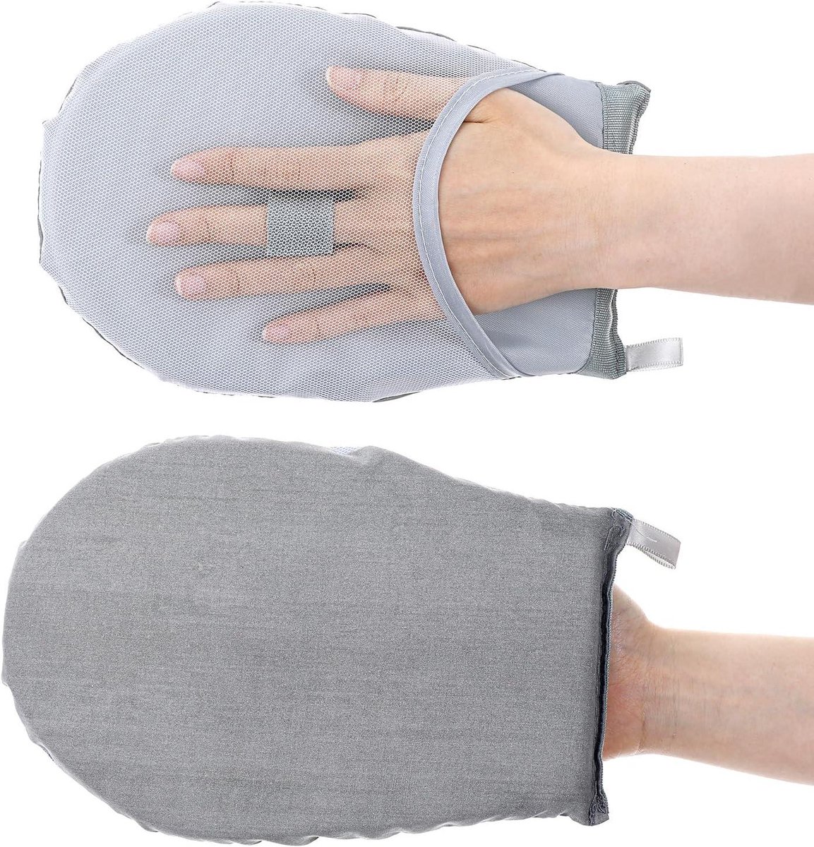 Stoomhandschoenen - Strijkijzer handschoen - Kleding Stomen - Hittebestendig - 23 x 155 cm - Grijs