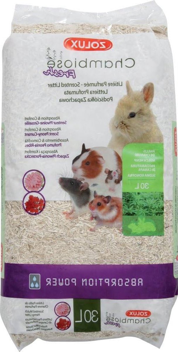 Hennep Mulch Strooisel - Bodembedekker Knaagdier - Kooi Verfrissen - Aromatisch Geur - 30 Liter - Natuurlijk
