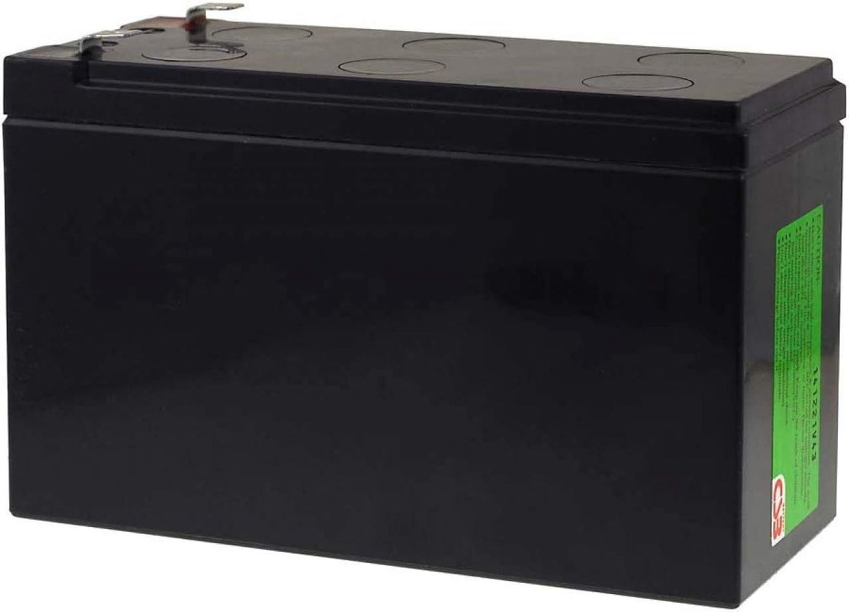 Oplaadbare Batterij - Accu - Energie Opslag - Lange Levensduur - 12V 34Wh - Zwart