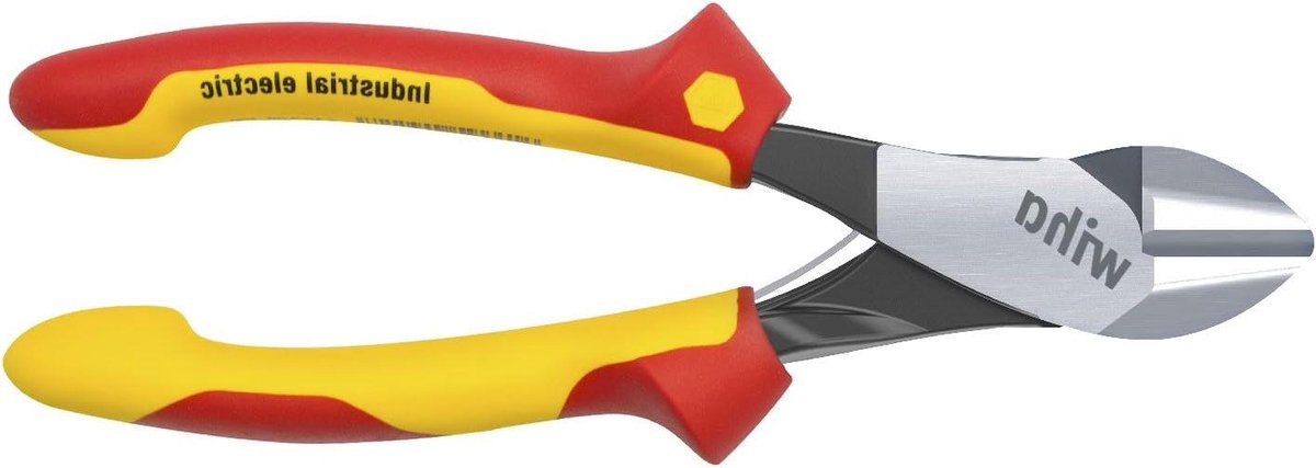 Krachtzijsnijder - Industriële tang - Kabels doorknippen - Tot 40% meer kracht - 200 mm - Zwart