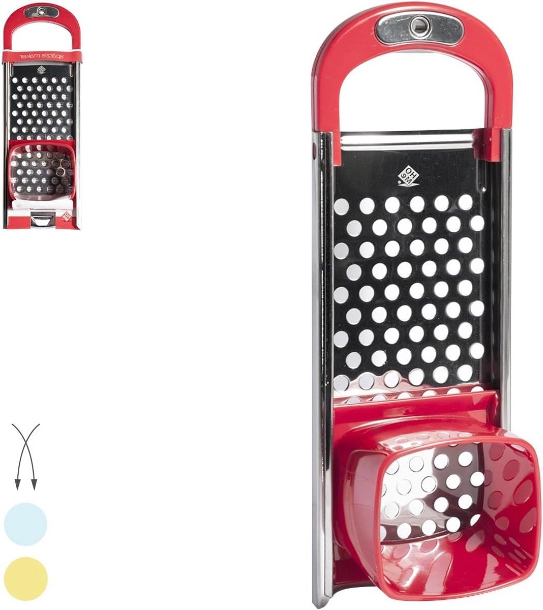 Gnocchi Machine - Pastamaker - Zelf Pasta Maken - Vaatwasmachinebestendig - 20 x 15 cm - Zilver