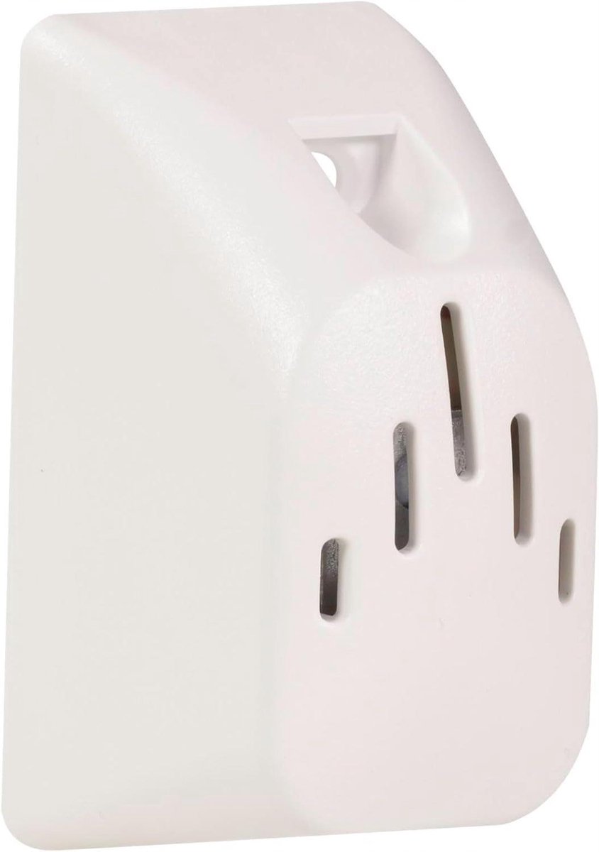 Kloksspel Bel - Elektromechanisch Geluid - Deurbel Melding - Compact Ontwerp - 6 x 35 x 4 cm - Wit