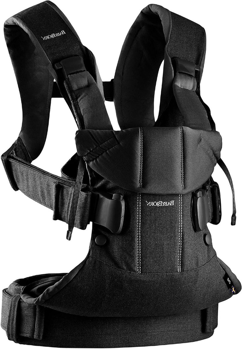 Baby Draagzak - Baby Drager - Comfortabel Dragen - Verstelbare Zitbreedte - 0-3 Jaar - Zwart