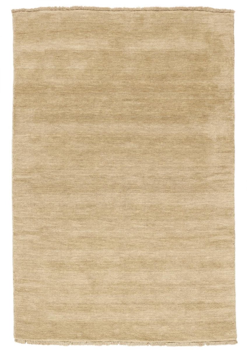 Vloerkleed, Moderne, 100 x 160 cm, Rechthoekig, Middelpolig, Woonkamer, Slaapkamer, Alleen chemisch reinigen, Care & Fair gecertificeerd, Crème wit Beige
