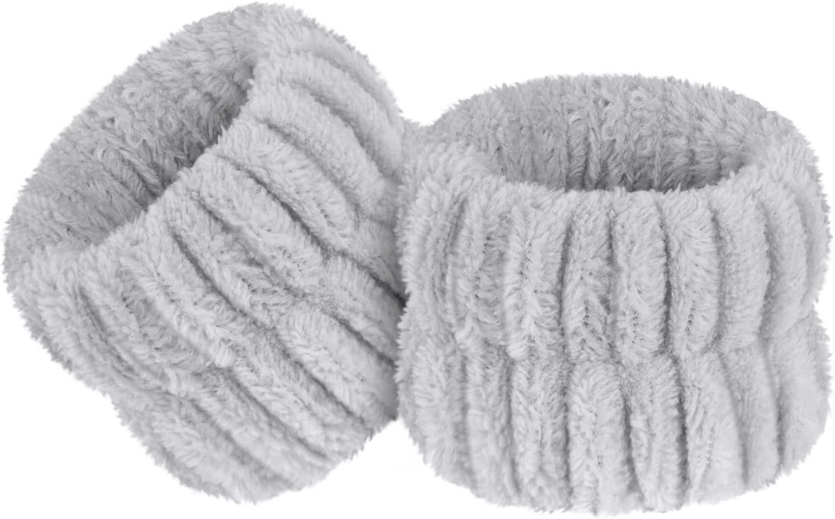 Polsband, Elastische Microvezel, Gezichtswas, Cosmetica, Haarband, Spa-armbanden voor Absorberende Zweetband voor Vrouwen en Meisjes, Make-up, Pols, Gezichtsverzorging
