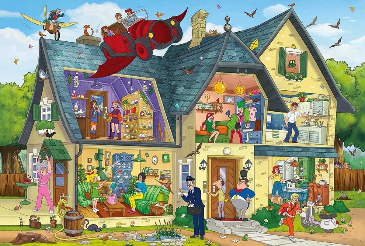 Ontdek Avonturen met deze 100-delige Bibi Blocksberg Kinderpuzzel