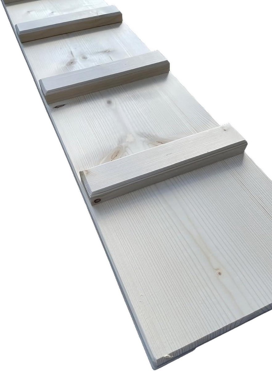 Kattenladder - Klimmeubel - Natuurlijk Klimgedrag - Binnen en buiten - 12 meter - Natuurhout