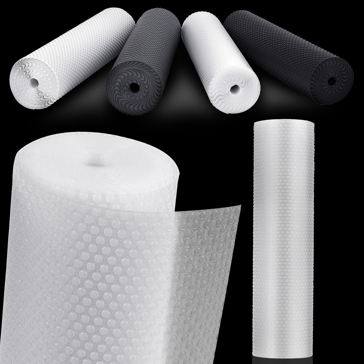Mat, Anti-Stick Keuken Lade Mat, Anti-Slip Mat Waterdichte Koelkast Voering (Doorzichtig/50cm x 610cm)