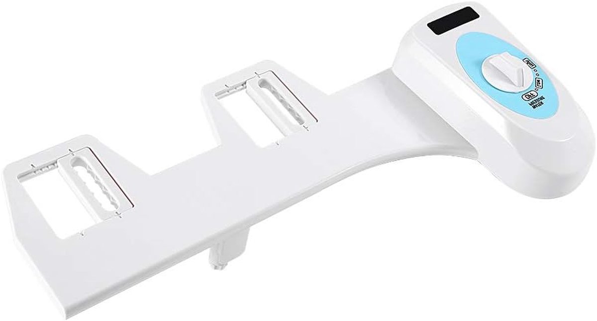 WC Bidet Douche - Toilet Douche - Persoonlijke Hygiëne - Zelfreinigende Nozzles - 48 x 22 x 10 cm - Wit