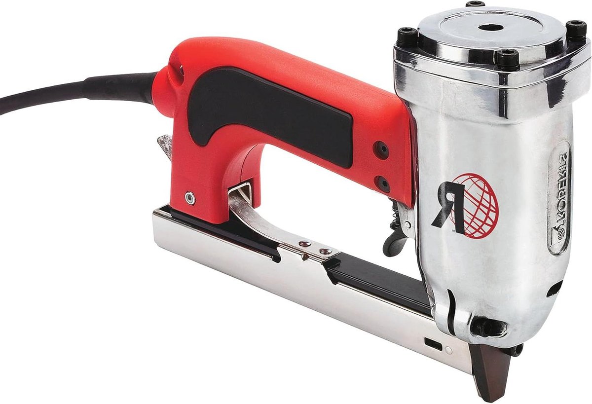 Elektrische Nietmachine - Tapijtacker Tackers - Tapijt Installeren - Hittebehandeld Hamermechanisme - 85 Nietjes - Rood
