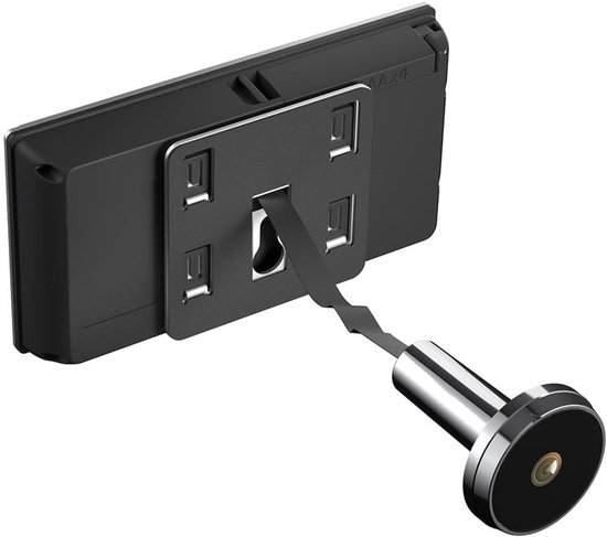 Dailygoody - Elektronische deurspioncamera - Digitale deurbel - 3,5 inch lcd-display - Zwart - Energiebesparend - Geschikt voor elke deur - Compact model — afbeelding 3