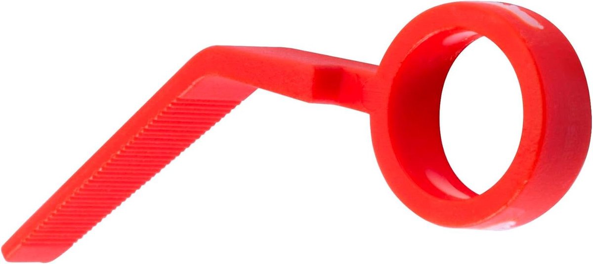Vingertil Concorde MKII - Naaldlifter Element - Naalden Wisselen - Verstevigde Vorm - 7.62 cm - Rood